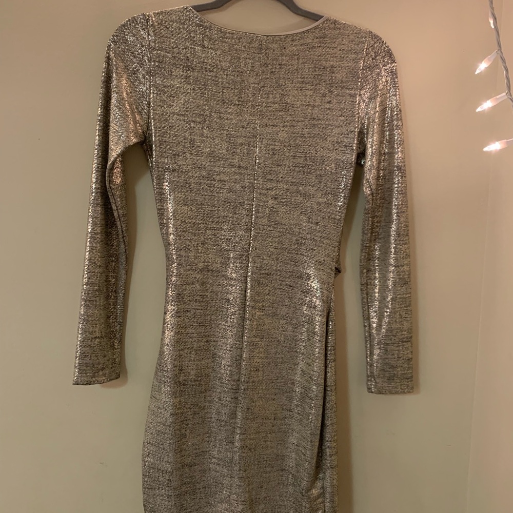 Lulus Gold Dress - Picture 6 of 7